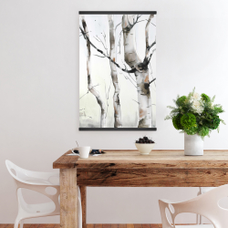 Magnetic 20 x 30 - Three birches trees