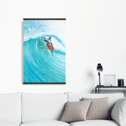 Magnetic 20 x 30 - Surfer in the middle of the wave