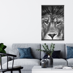 Magnétique 20 x 30 - Portrait de lion