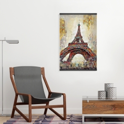 Magnétique 20 x 30 - Tour eiffel abstraite