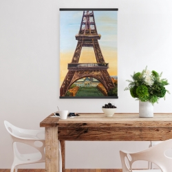 Magnétique 20 x 30 - Tour eiffel à l'aube