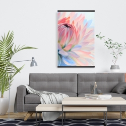 Magnétique 20 x 30 - Fleur de lotus pastel