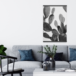 Magnétique 20 x 30 - Cactus en tons de gris