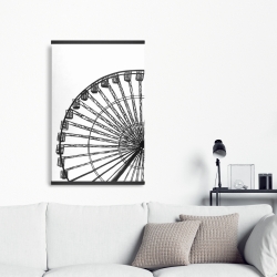 Magnétique 20 x 30 - Grande roue monochrome