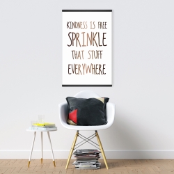 Magnétique 20 x 30 - Kindness is free sprinkle that stuff everywhere