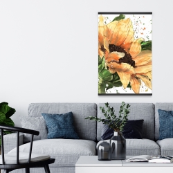 Magnétique 20 x 30 - Tournesol en fleuraison