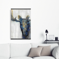 Magnetic 20 x 30 - Blue moose