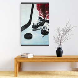 Magnetic 20 x 30 - Young hockey player