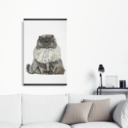 Magnetic 20 x 30 - Blue gray persian cat