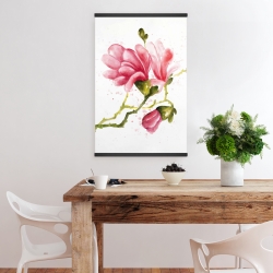 Magnétique 20 x 30 - Fleurs de magnolia