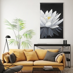 Magnétique 20 x 30 - Fleur de lotus et sa réflexion