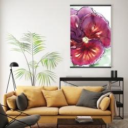 Magnétique 20 x 30 - Orchidée floraison avec des pétales ondulés