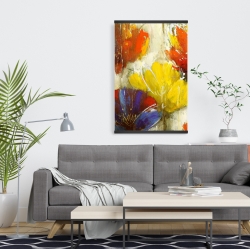 Magnétique 20 x 30 - Fleurs jaunes modernes