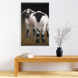Magnetic 20 x 30 - Two lambs