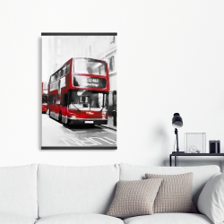 Magnétique 20 x 30 - Bus rouge londonien