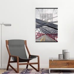 Magnétique 20 x 30 - Sous le pont brooklyn