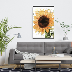 Magnétique 20 x 30 - Grande tournesol