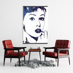 Magnétique 28 x 42 - Audrey hepburn: cigarillo