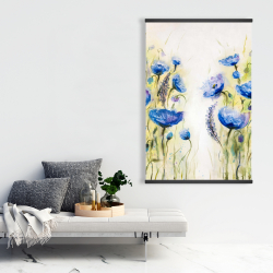 Magnétique 28 x 42 - Jardin bleu