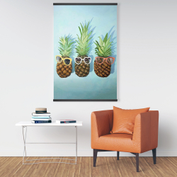Magnetic 28 x 42 - Summer pineapples