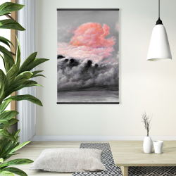 Magnétique 28 x 42 - Nuages roses