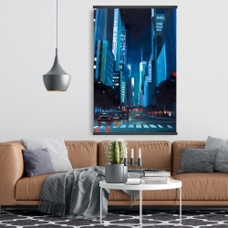 Magnétique 28 x 42 - Soirée à manhattan, new-york