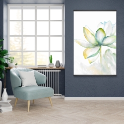 Magnetic 28 x 42 - Abstract lotus flower