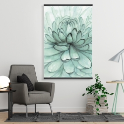 Magnetic 28 x 42 - Turquoise flower