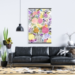 Magnétique 28 x 42 - Ensemble de fleurs