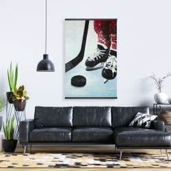 Magnetic 28 x 42 - Young hockey player