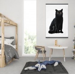 Magnetic 28 x 42 - Black cat