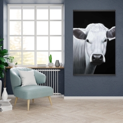 Magnetic 28 x 42 - White cow