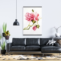 Magnétique 28 x 42 - Fleurs de magnolia