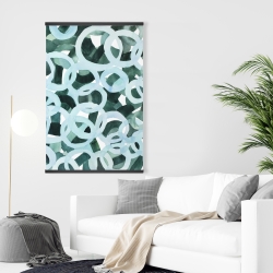 Magnétique 28 x 42 - Cercles abstraits