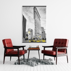 Magnetic 28 x 42 - Outline of flatiron building to new-york