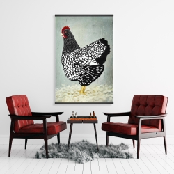 Magnetic 28 x 42 - Wyandotte  hen