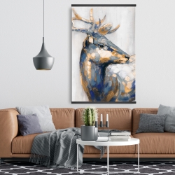 Magnétique 28 x 42 - Cerf doré