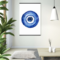 Magnétique 28 x 42 - Erbulus bleu l'œil du diable