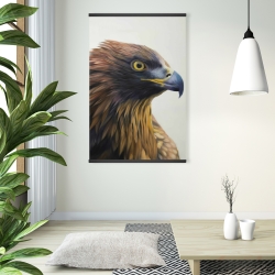 Magnétique 28 x 42 - Aigle à tête brune