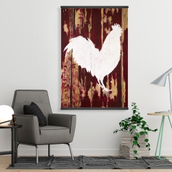 Magnetic 28 x 42 - Rooster silhouette