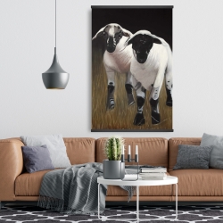 Magnetic 28 x 42 - Two lambs