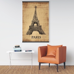 Magnétique 28 x 42 - Illustration de la tour eiffel