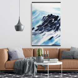 Magnetic 28 x 42 - Sea waves with paint splash