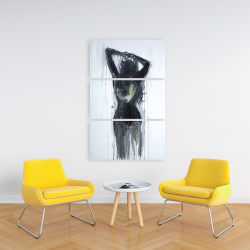 Toile 24 x 36 - Silhouette féminine