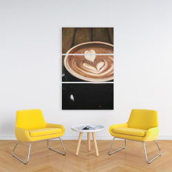 Toile 24 x 36 - Cappuccino artisanale