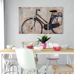 Canvas 24 x 36 - Industrial bicycle