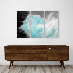 Canvas 24 x 36 - Turquoise clouds