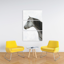 Toile 24 x 36 - Cheval hivernal