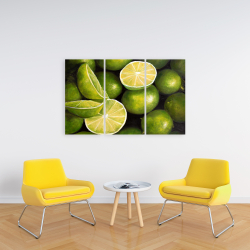 Canvas 24 x 36 - Basket of limes