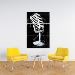 Canvas 24 x 36 - Microphone